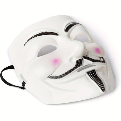 [V for Vendetta Mask] Diximus V for Vendetta Mask | Anonymous Guy Fawkes Halloween Mask Hacker, Perfect for Thanksgiving