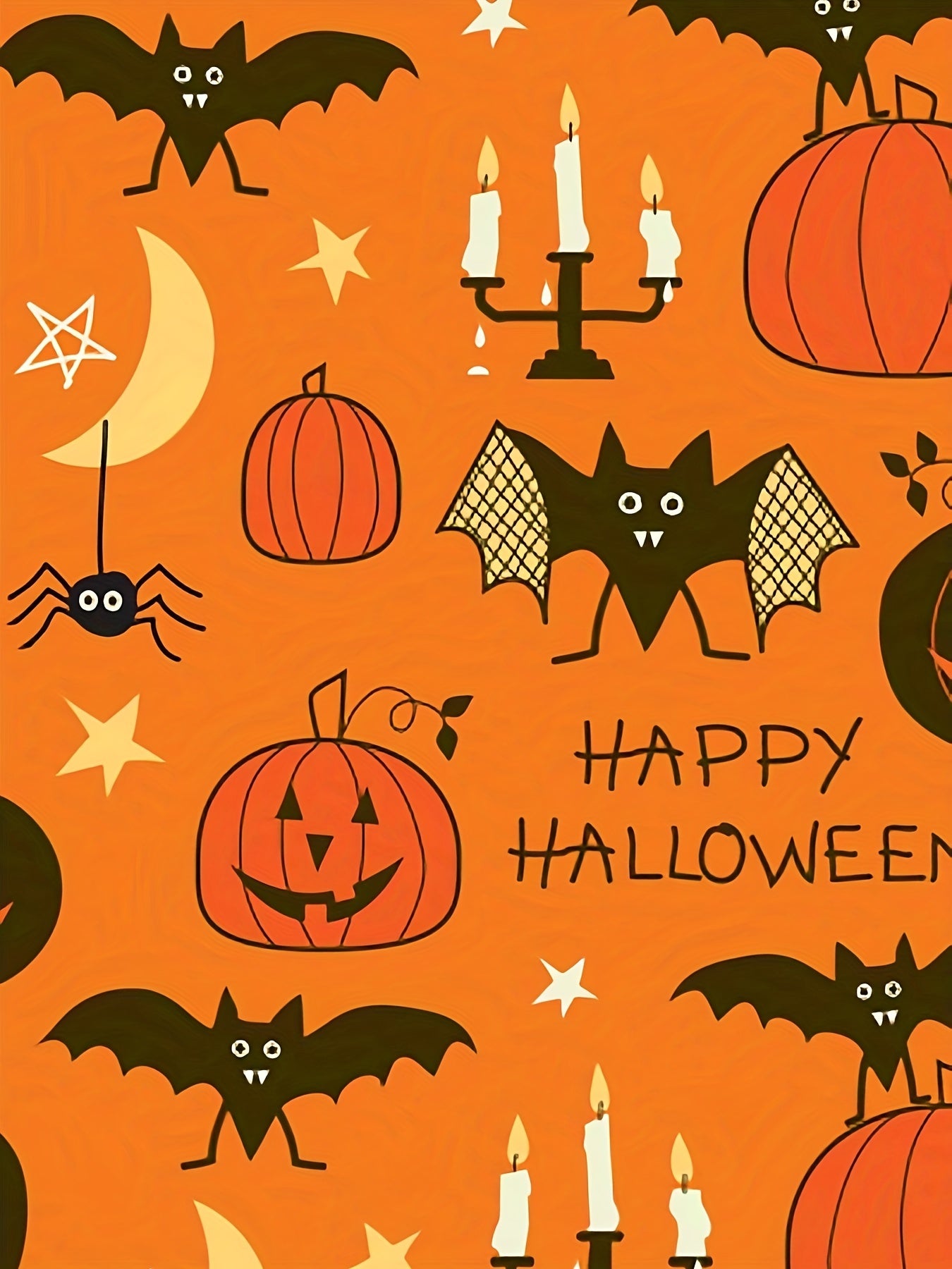 Women's Halloween Graphic T-Shirt - 3D Digital Print Spooky Pumpkin Bat Design, Casual Short Sleeve Round Neck Summer Top, Machine Washable Regular Fit for Halloween Party & Casual Attire, Festive Event Clothing, Durable Prin