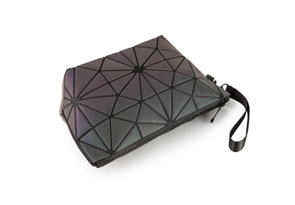 3pc Glow Radium Holographic Reflective Makeup Bag Se