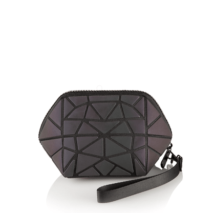 3pc Glow Radium Holographic Reflective Makeup Bag Se