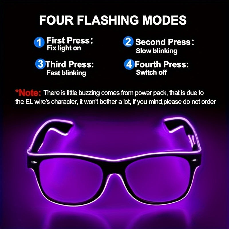 Luminous glasses LED Luminous Lights  Party Glasses