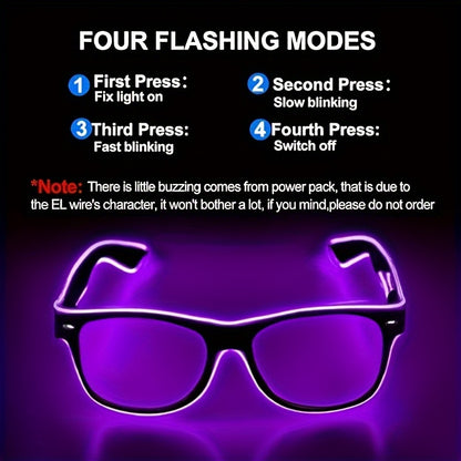 Luminous glasses LED Luminous Lights  Party Glasses