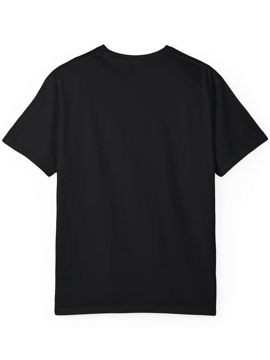 Men's Halloween T-Shirt - PROBLEM SOLVED Bloody Hands Graphic Horror Movie Tee - Soft Breathable Cotton Crewneck Short Sleeve Shirt with Red Drip Design - Spooky Gift for Dad, Mom, Friends - Year-Round Casual Wear & Themed Pa