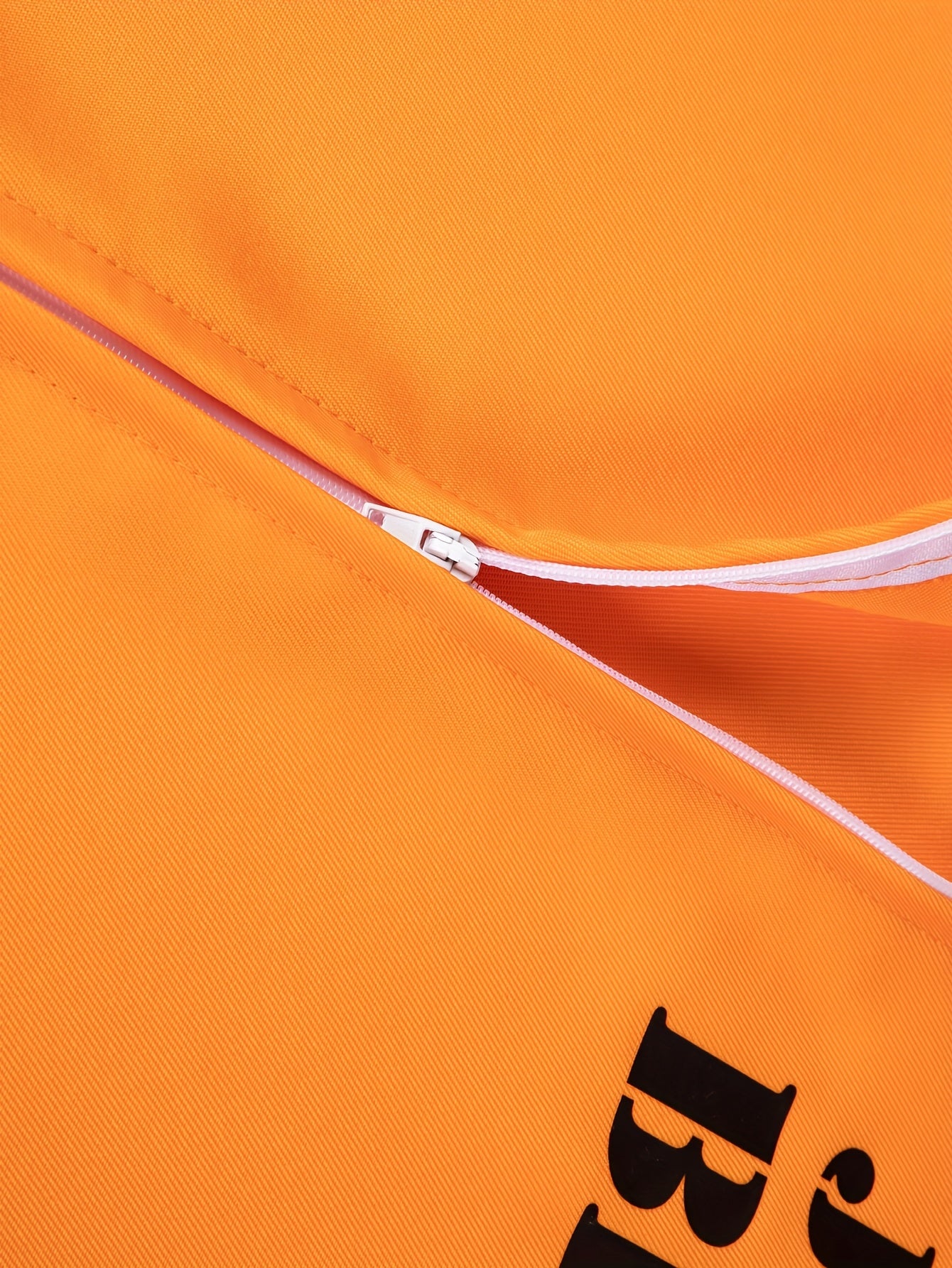 Men's Prison inmate Costume - Bright Orange Jail jumpsuit Onesie with Front Zipper, Halloween, Easter, Cosplay Party Outfit - Non-Stretch Fabric for Themed Events & Prison Roleplay - Easy to Clean, Simple Design, Comfortable