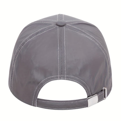 1pc Luminous Reflective Men's Baseball Cap, Ideal Choice For Gifts