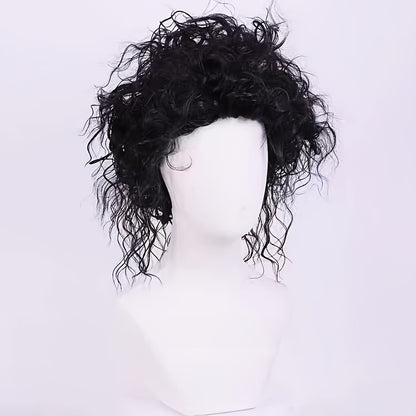cos Dress Up Party Small Curl Wig