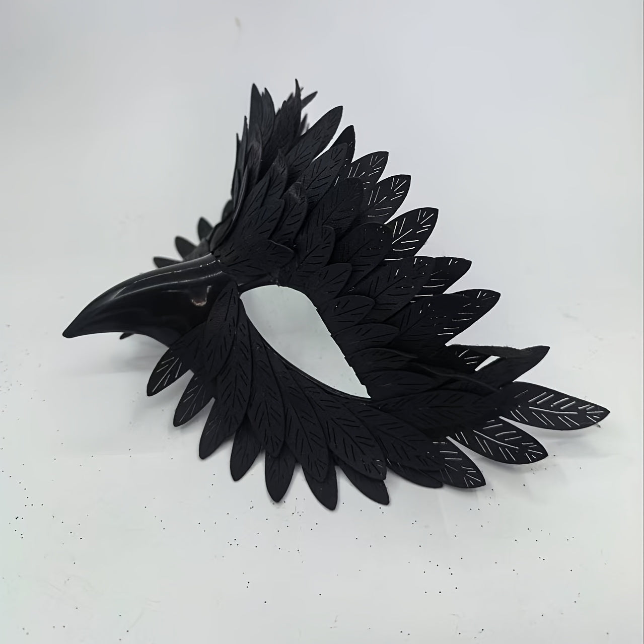 Classic Bird Beak Mask - Durable Plastic Intricate Feather Design for Halloween, Day of the Dead, Christmas & Themed Parties - Home Decor & Costume Accessory, Halloween Decorations