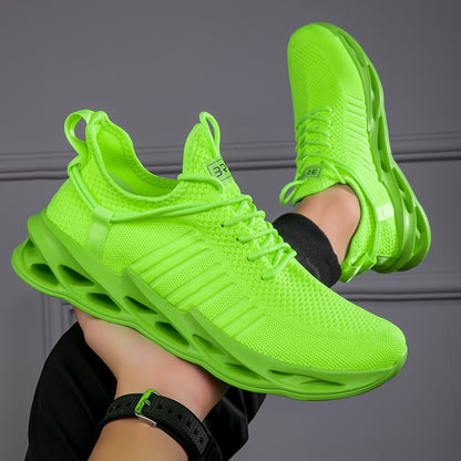Men'S Breathable Blade Sneakers - Shock Absorbing, Lightweight Non-Slip Running Shoes for Jogging, Tennis, Gym, And Walking - Athletic Sneakers for Youth And Teens