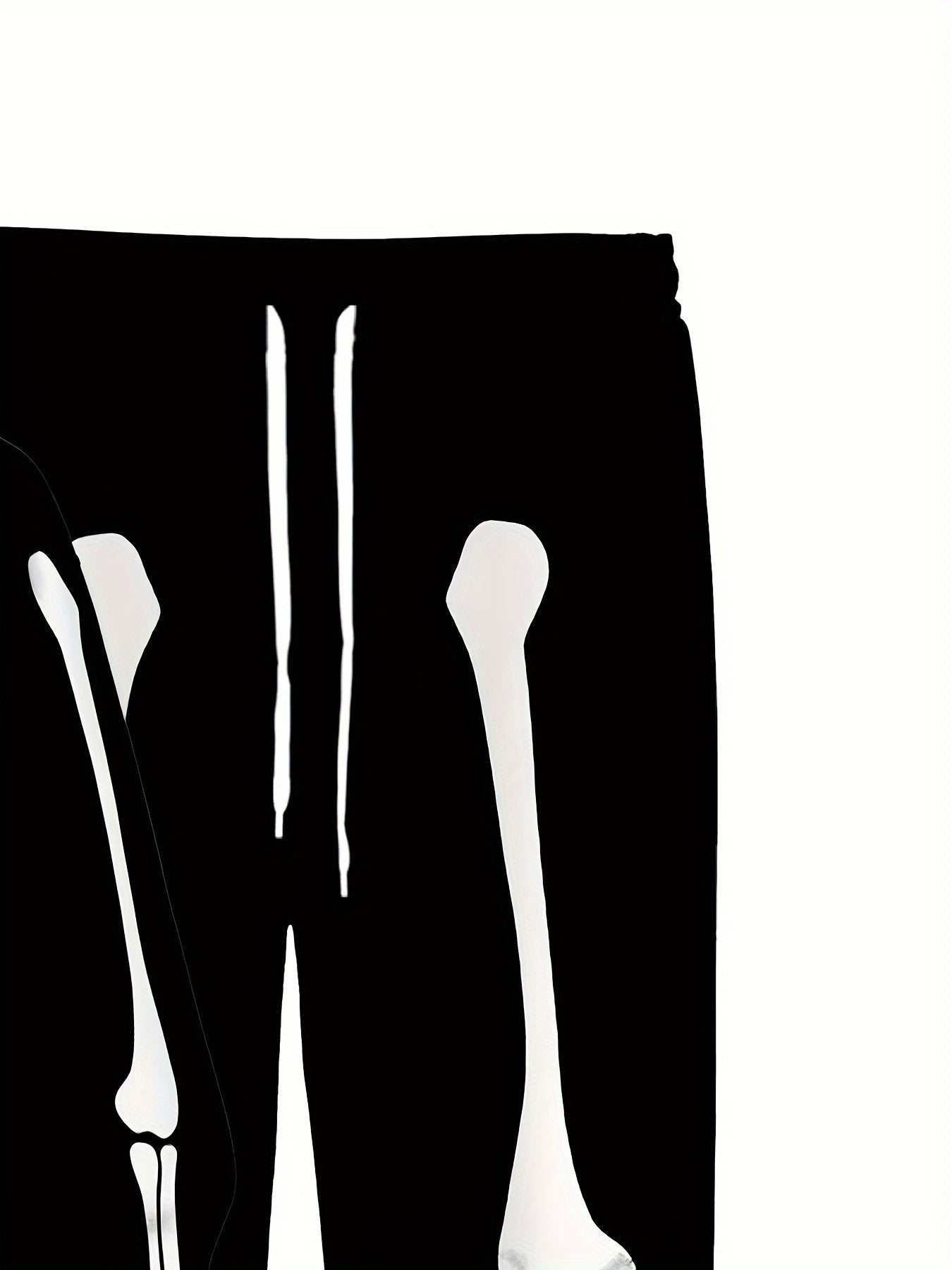 Kebisi Men's 2pcs Halloween Skull Print Casual Hoodie and Sweatpants Autumn and Winter Comfortable Streetwear as a Gift