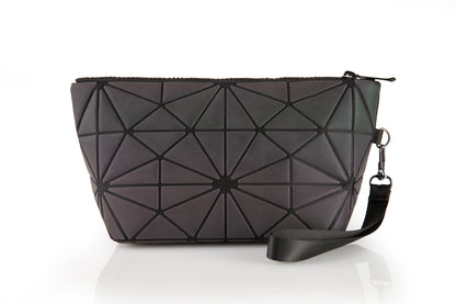 3pc Glow Radium Holographic Reflective Makeup Bag Se