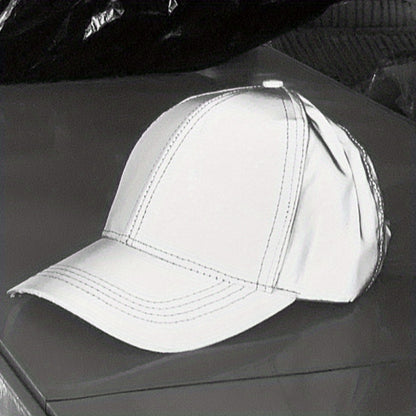 1pc Luminous Reflective Men's Baseball Cap, Ideal Choice For Gifts