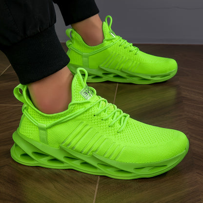 Men'S Breathable Blade Sneakers - Shock Absorbing, Lightweight Non-Slip Running Shoes for Jogging, Tennis, Gym, And Walking - Athletic Sneakers for Youth And Teens