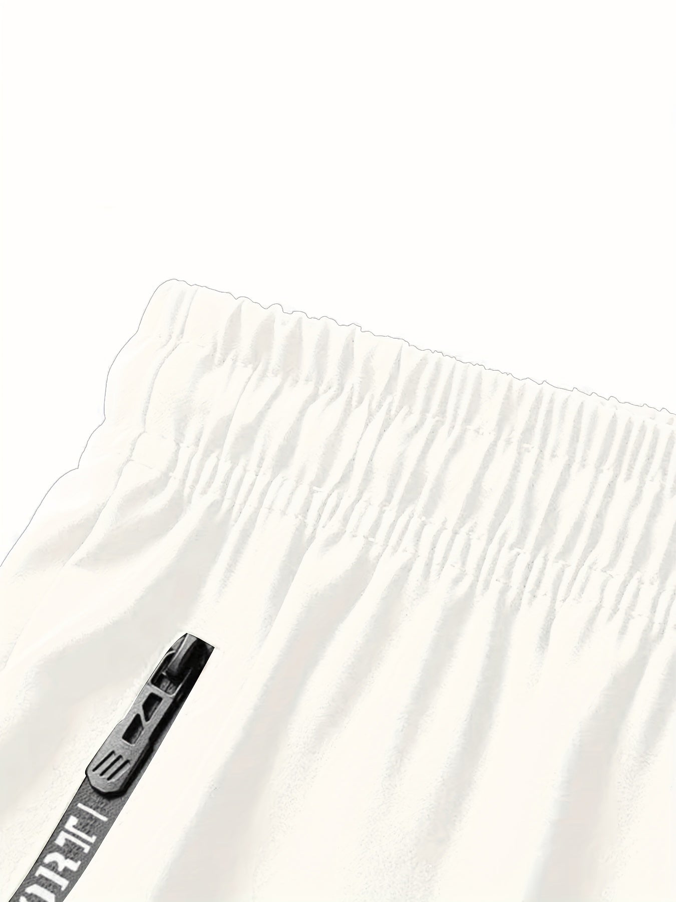 [Moisture-Wicking Shorts] Moisture-Wicking Men's Athletic Shorts | Lightweight Gym Training Shorts with Zipper Pockets & Drawstring Waist - Geometric Pattern, Machine Washable for Casual & Active Wear