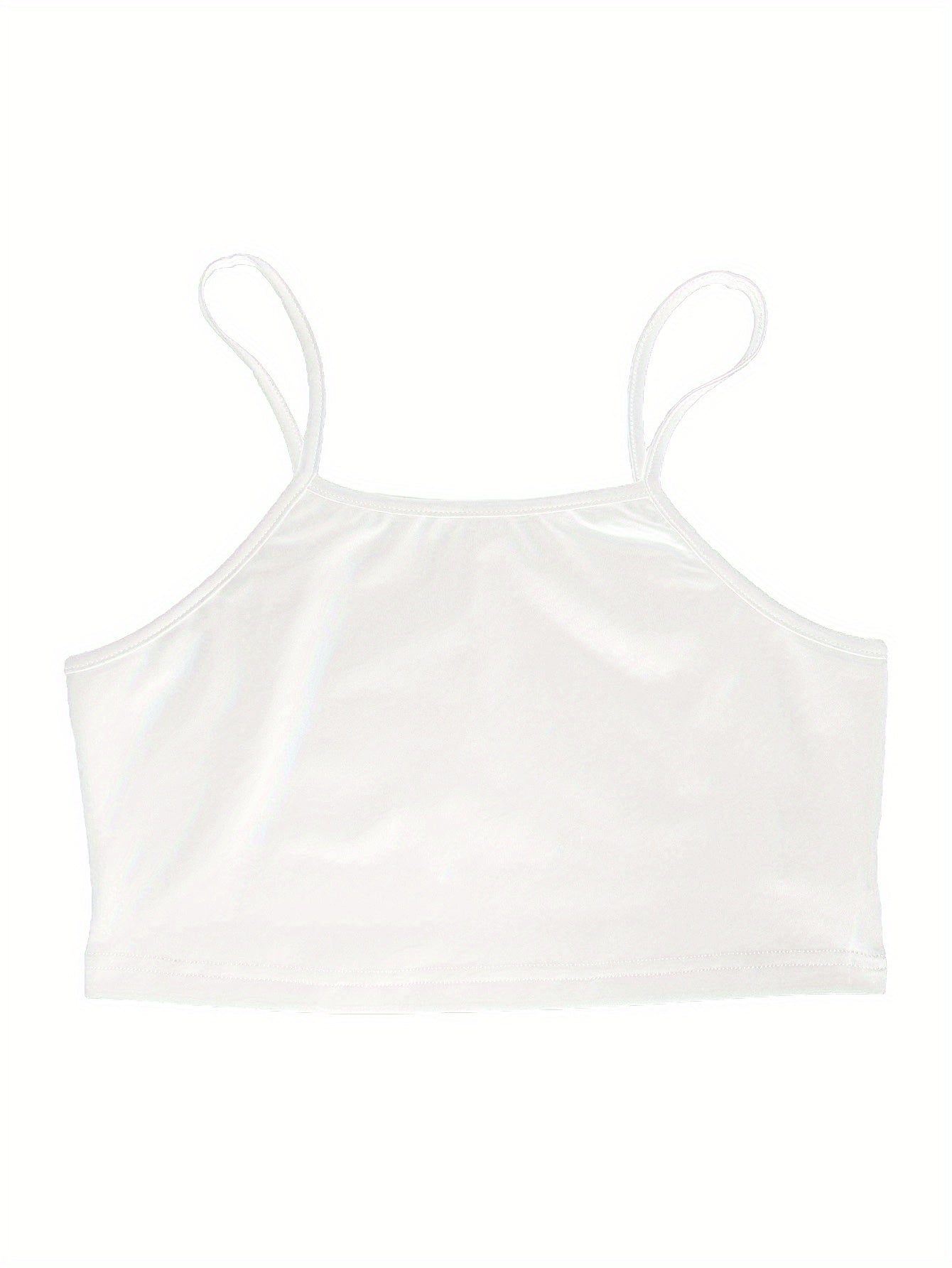 Born to Rave Women'S White Sling Vest - Casual Geometric Print, Strapless, All-Season Top for Casual Attire, Casual Wear Vest | Bold Print Top | Polyester Blend Vest