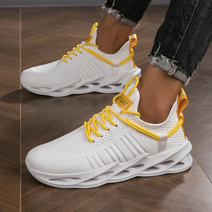 Men'S Breathable Blade Sneakers - Shock Absorbing, Lightweight Non-Slip Running Shoes for Jogging, Tennis, Gym, And Walking - Athletic Sneakers for Youth And Teens