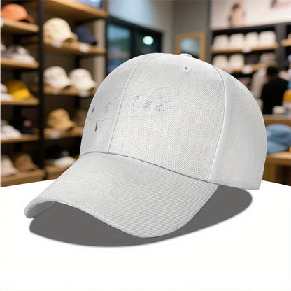 Donk Burnley Lancashire England Unisex Adjustable Baseball Cap for Men & Women - Lightweight Moisture-Wicking 100% Polyester, Breathable Sporty Design for Gym, Travel, Daily Use - Black with White Logo, All-Season Comfort, Tr