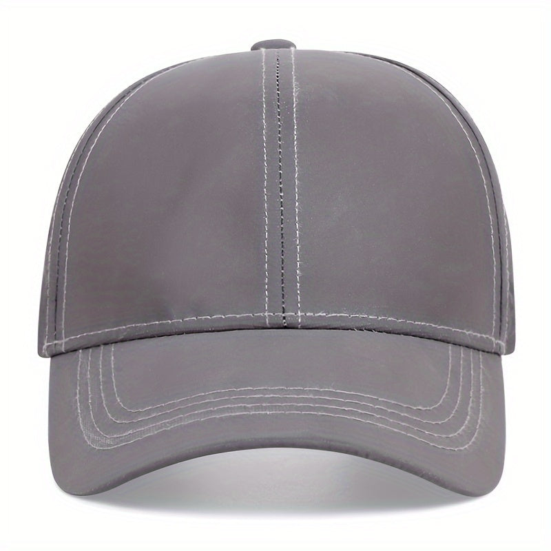 1pc Luminous Reflective Men's Baseball Cap, Ideal Choice For Gifts