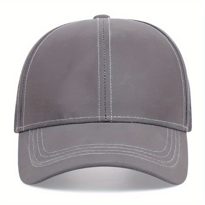 1pc Luminous Reflective Men's Baseball Cap, Ideal Choice For Gifts