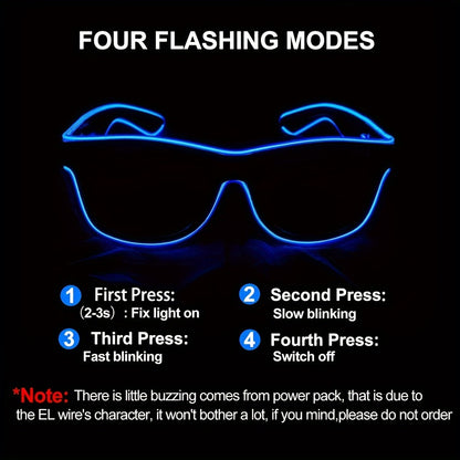 Luminous glasses LED Luminous Lights  Party Glasses