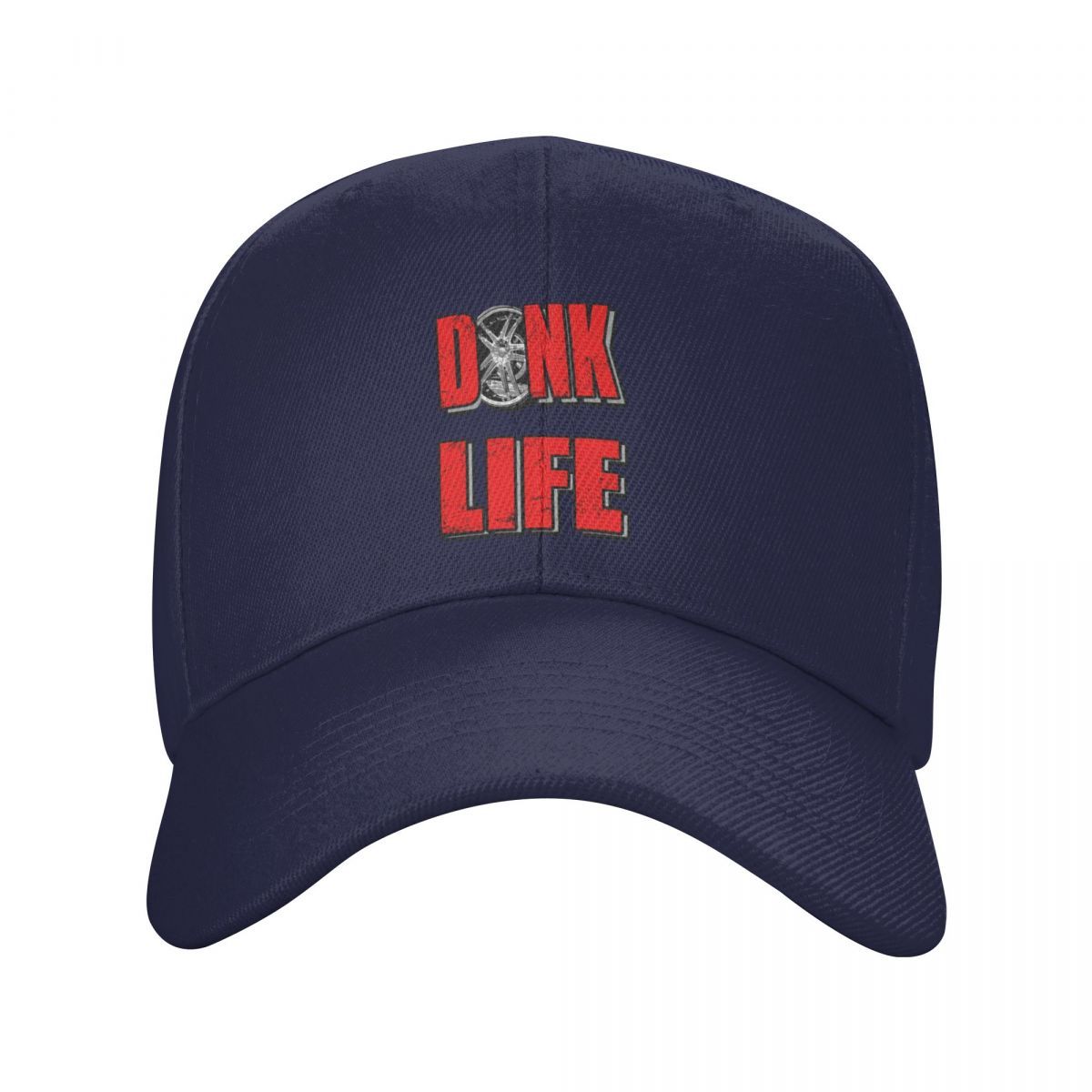 Impala & Caprice Donk Life Red Baseball Cap, a Streetwear Brand Offering Stylish Hats for Both Men And Women, Perfect for Hip Hop And Rave Events.