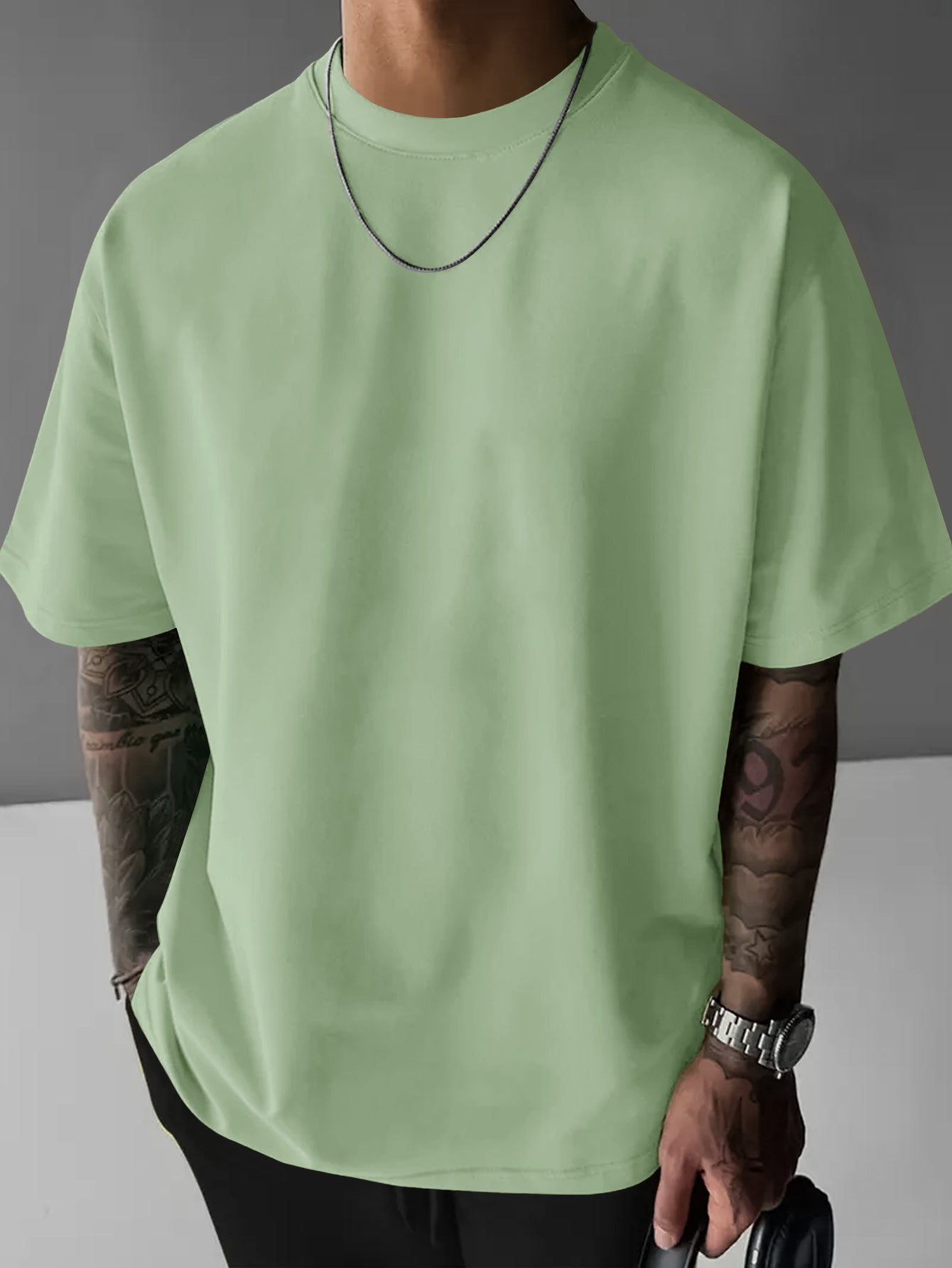 Men'S Casual Loose Fit Crew Neck T-Shirt with "RAVE" Graphic Print - Vibrant Neon Letter Design, Short Sleeve, Summer Essentials, Perfect Gift for Music Lovers, Everyday Tshirt | Vibrant Graphic Tee | Comfortable Fit, PLUS SI