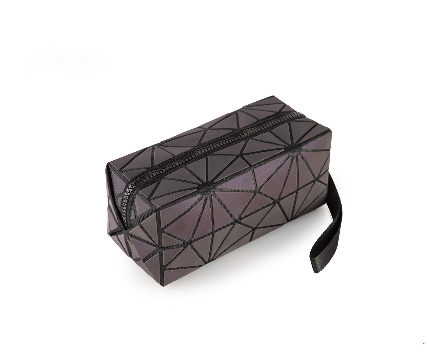 3pc Glow Radium Holographic Reflective Makeup Bag Se