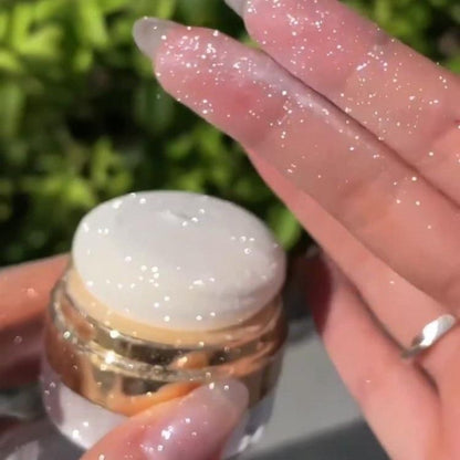Sparkling Fairy Dust Body Glitter Powder - Shimmering Round Sequin Design for Brides, Weddings, and Parties - Highlighter & Body Glow Powder for Radiant Skin, Party Body Glow | Sparkling Fairy Dust | Iridescent Finis