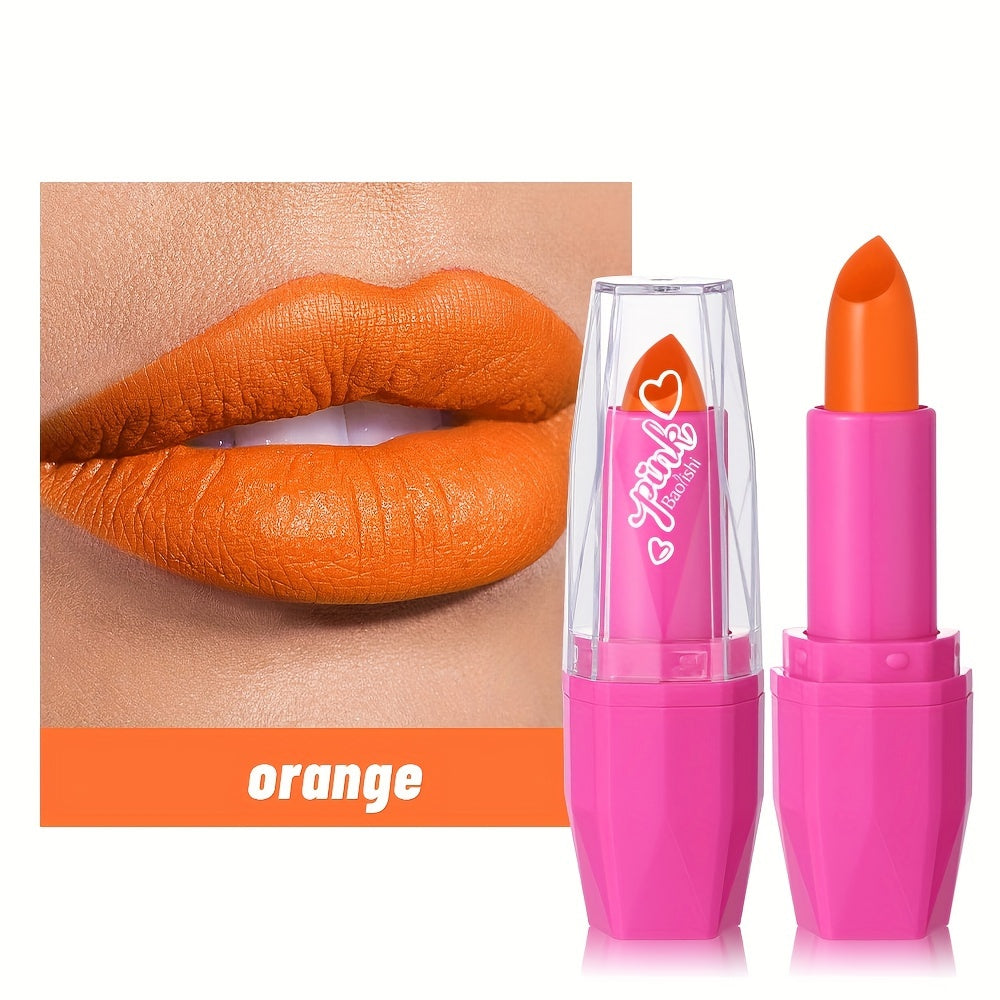 Neon Glow Halloween Lipstick Set – Vibrant Long-Lasting Party Makeup with Pink, Blue, Yellow, Green, Orange & Purple Colors in a Tub – Bold, Smudge-Proof & Perfect for Raves, Music Festivals & Holiday Looks (B0771-2
