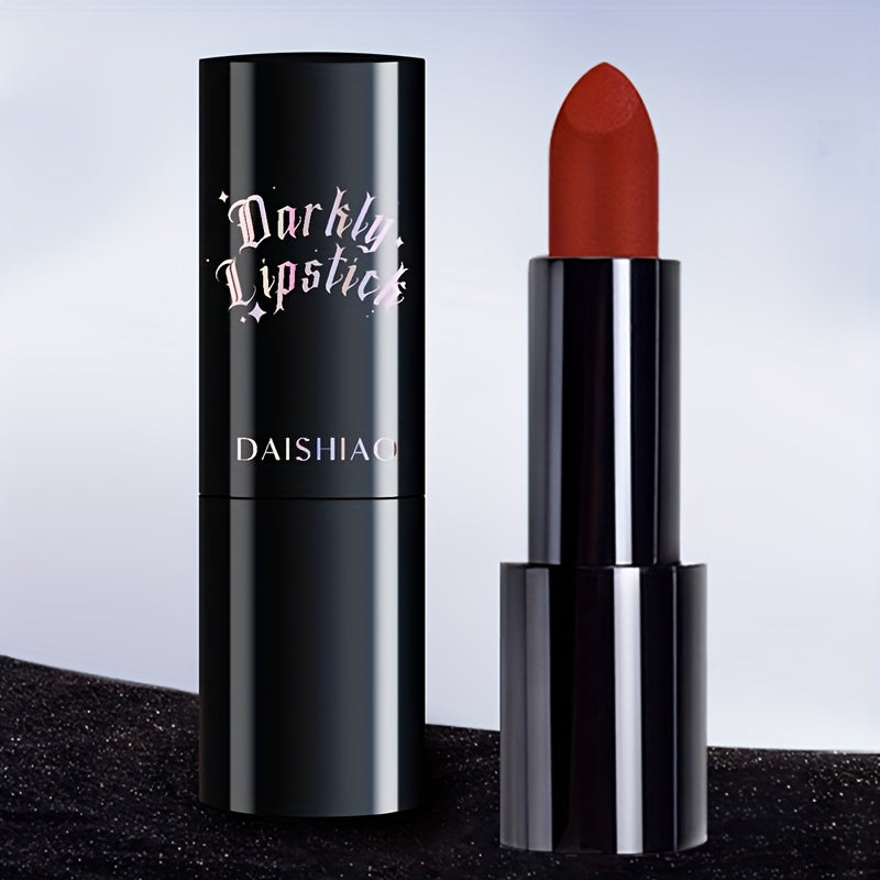 [Matte Lipstick] Darkly Lipstick: 3pcs/set | Matte Lipstick set | Waterproof, Long-Lasting | Adult Use, All Skin Types | Halloween Look | Perfect Gift for Women