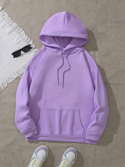 Plus Size, Women's Plus Size "EAT SLEEP RAVE REPEAT" Graphic Hoodie - Music Festival Print with Colorful Lights & DJ Design, Cozy Drawstring Hooded Sweatshirt for Winter & Autumn, Machine Washable Casual Pullover