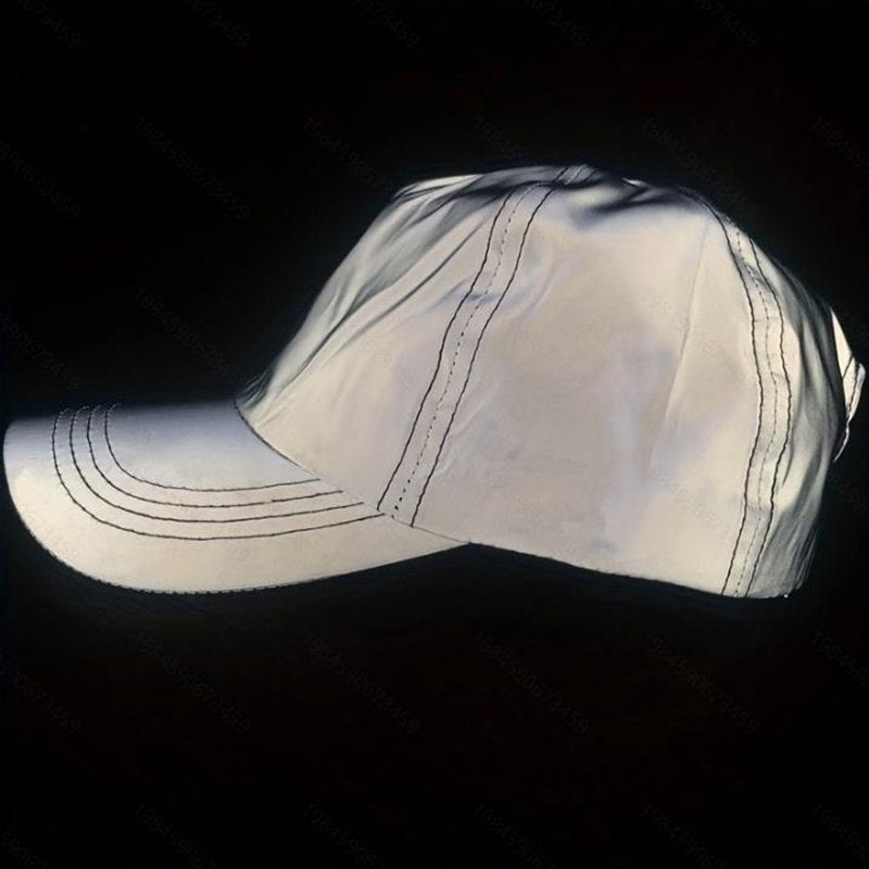 1pc Luminous Reflective Men's Baseball Cap, Ideal Choice For Gifts