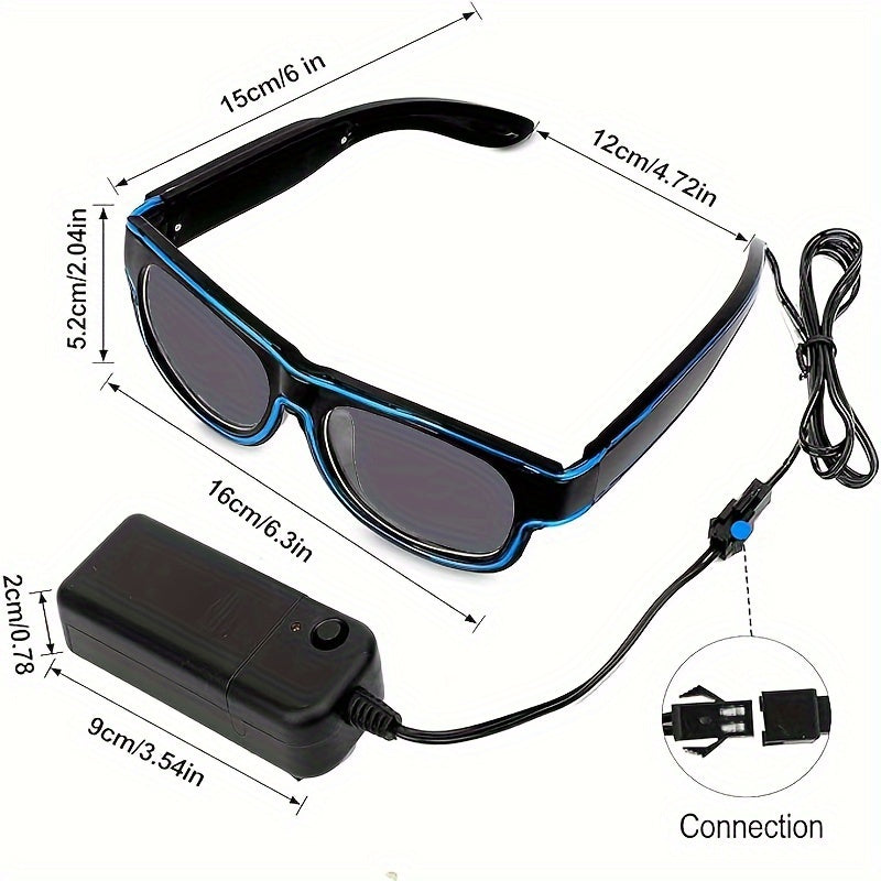 Luminous glasses LED Luminous Lights  Party Glasses