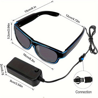 Luminous glasses LED Luminous Lights  Party Glasses