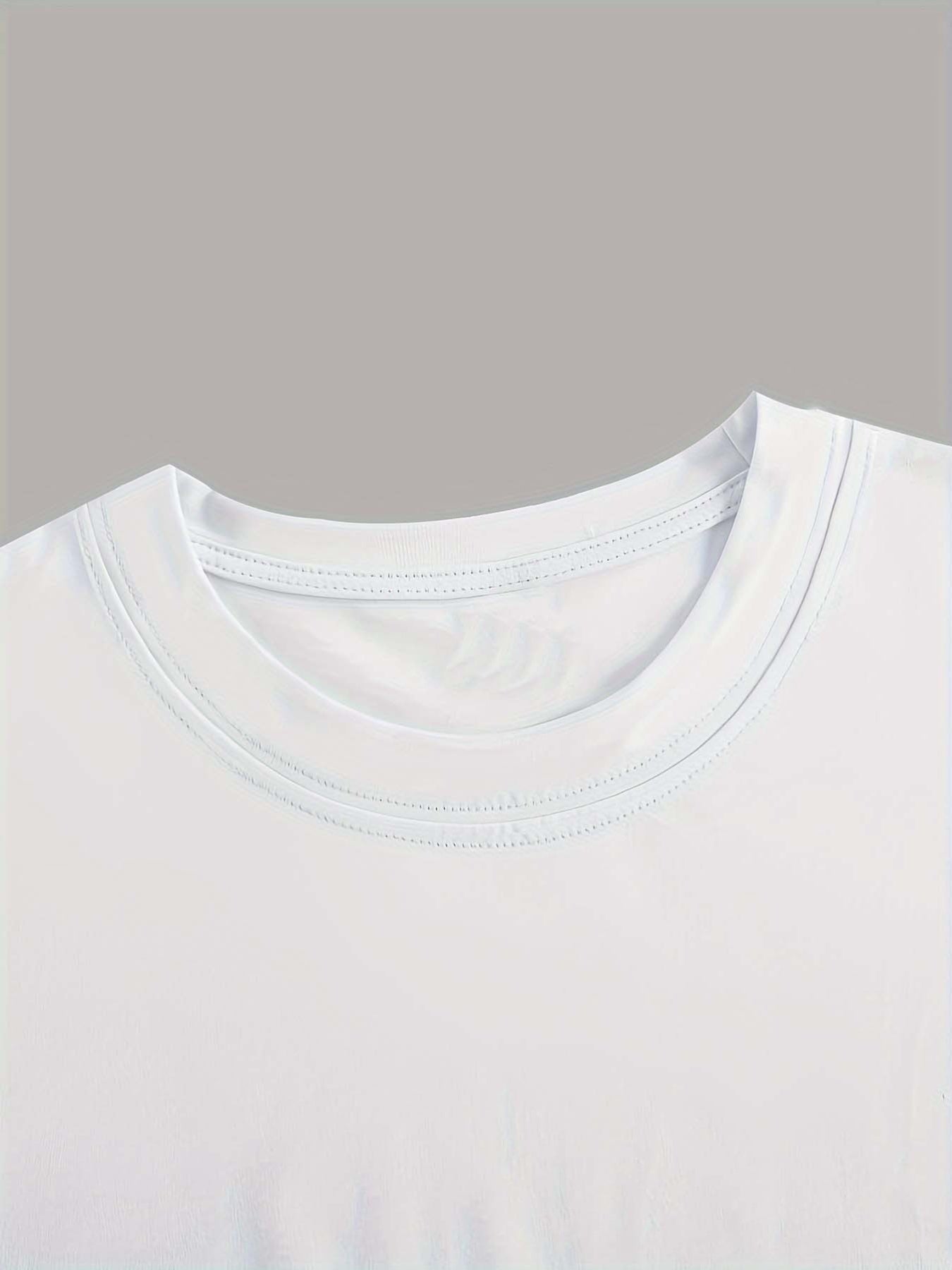 CLASSIC INHERITANCE Women's Casual Short Sleeve T-Shirt with Front & Back RAVE Slogan Print, White with Pink Lettering, Relaxed Fit Round Neck, Machine Washable All-Season Comfort, Summer Clothing, Modern Aesthetic, Smooth Te