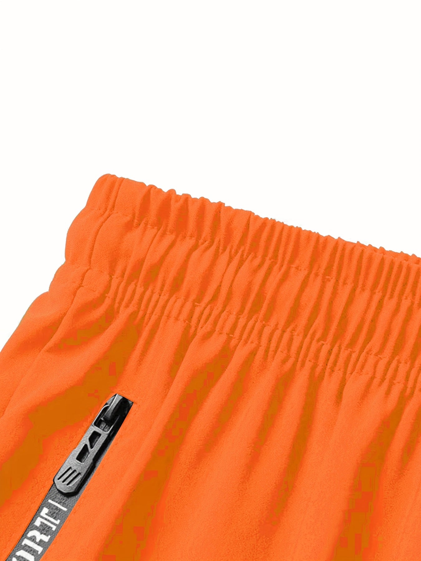 [Moisture-Wicking Shorts] Moisture-Wicking Men's Athletic Shorts | Lightweight Gym Training Shorts with Zipper Pockets & Drawstring Waist - Geometric Pattern, Machine Washable for Casual & Active Wear