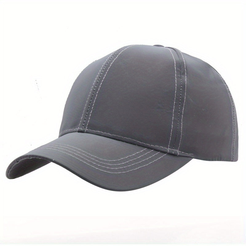 1pc Luminous Reflective Men's Baseball Cap, Ideal Choice For Gifts